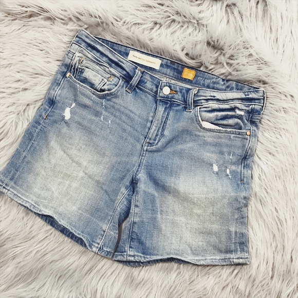 Pilcro & the Letterpress Denim Shorts STET - Picture 1 of 4